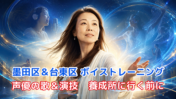 墨田区ボイストレーニング